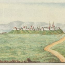 Вид города Свияжска. 1798-01