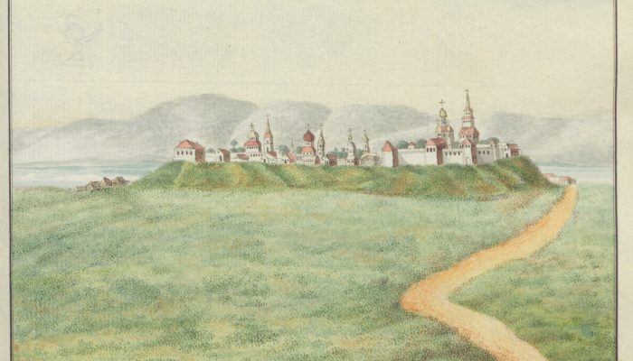 Вид города Свияжска. 1798-01